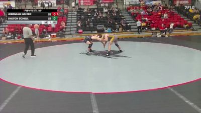 174 lbs Quarterfinal - Dalton Schell, Quincy vs Jeremiah Halter, Drury