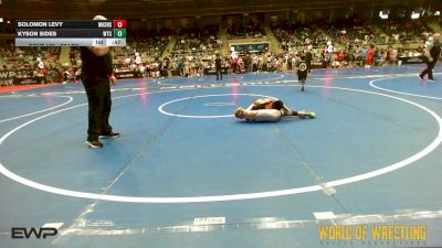 67 lbs Consolation - Solomon Levy, Mat Assassins vs Kyson Sides, WTC