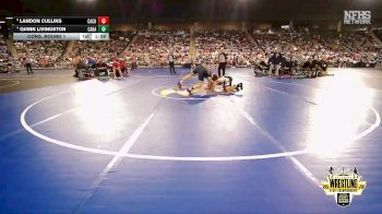 B4A-165 lbs Cons. Round 1 - Landon Cullins, Cache vs Quinn Livingston, Cascia Hall