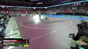 D3-144 lbs Cons. Round 1 - Briar Naglosky, Shell Lake vs Kingston Galetka, Pardeeville