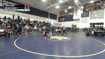 285 lbs Champ. Round 3 - Noah Larios, Imperial vs Armando Avalos, Norwalk