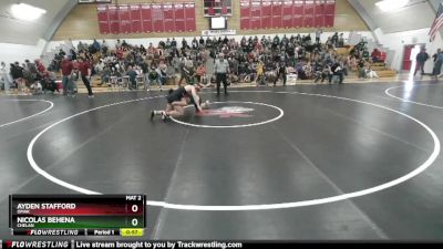 190 1A Cons. Semi - Ayden Stafford, Omak vs Nicolas Behena, Chelan