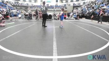 130 lbs Rr Rnd 1 - Kimberlyn Luper, Hennessey Takedown Club vs Jaelee Jo Baca, Cowboy Wrestling Club