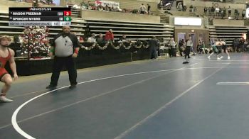 145 Championship Bracket Champ. Round 3 - Spencer Myers, Kasson-Mantorville vs Mason Freeman, Elk River
