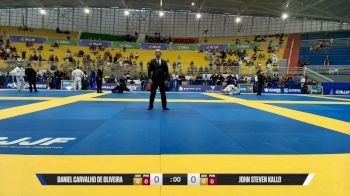 John Steven Kallo vs Daniel Carvalho De Oliveira 2026 Brasileiro Jiu-Jitsu IBJJF