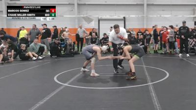 96 lbs Round 4 (10 Team) - Chase Miller-Smith, Neighborhood Wrestling vs Marcos Gomez, Empyre WC