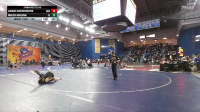 113 lbs Cons. Round 3 - Adam Gasteratos, Whitehall vs Miles Molina, Gilman School