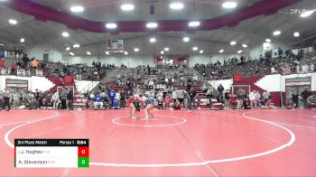 112-122 lbs 3rd Place Match - Jaden Hughes, Frankton High School vs Ayla Stevenson, Franklin Wrestling Club