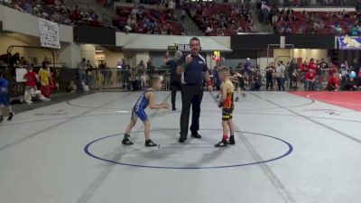 49 lbs Cons. Round 3 - Jackson Maasen, Heights Wrestling Club vs Sean Riffel, Billings Wrestling Club