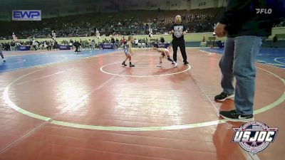 40 lbs 5th Place - Braxton Shackelford, Lions Wrestling Academy vs Hatcher Jones, Lions Wrestling Academy