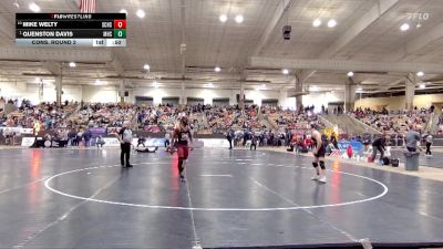 A 165 lbs Cons. Round 2 - Mike Welty, Station Camp High School vs Quenston Davis, Munford High School