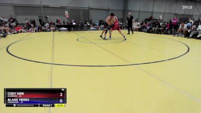 165 lbs Round 2 (8 Team) - Cody Kirk, Alabama vs Blaise Meeks, Tennessee