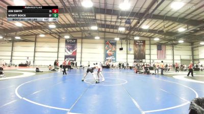 160 lbs Consolation - Jon Smith, PA vs Wyatt Boice, NY