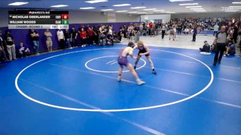 165 lbs Champ. Round 2 - Nicholas Oberlander, Father Ryan vs William Woods, Clarksville High School