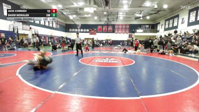 108 lbs Cons. Round 5 - David Morales, Chino Hills WC vs Jace Cornish, Tesoro