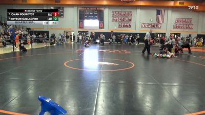 N-18 lbs Quarterfinal - Jonah Fourdyce, Pack732 vs Bryson Gallagher, LMWC