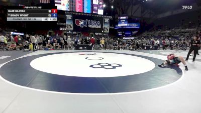 215 lbs Champ. Rd Of 128 - Gaje Glavan, MI vs Brady Wight, CA