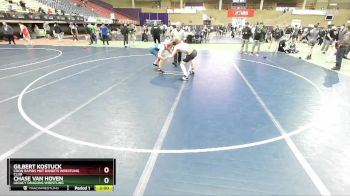 150 lbs Champ. Round 2 - Gilbert Kostuck, Coon Rapids Mat Bandits Wrestling Club vs Chase Van Hoven, Legacy Dragons Wrestling