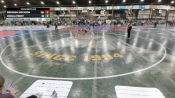 130 lbs Quarterfinal - Breanna Erickson, Dickinson Wrestling Club vs Cecilia Percy, Individual