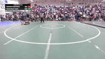 Boys 150 lbs Cons. Round 2 - Suleyman Yanik, Homestead Boys vs Nathan Wightman, Westmont Boys