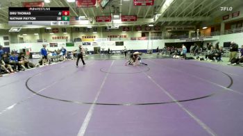 149 lbs Round 3 (10 Team) - Dru Thomas, Avila vs Nathan Payton, Lindsey Wilson (Ky.)