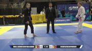 Taylor Kathleen Pedersen vs Merel Jacobien Sofie Van Leeuwen 2025 Pan Jiu Jitsu IBJJF Championship