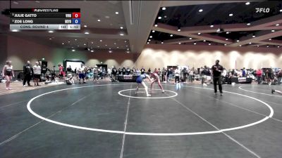 105 lbs Cons. Round 4 - Julie Gatto, Virginia vs Zoe Long, New York