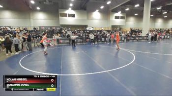 149 lbs Cons. Semi - Benjamin James, OH vs Nolan Kriegel, IA