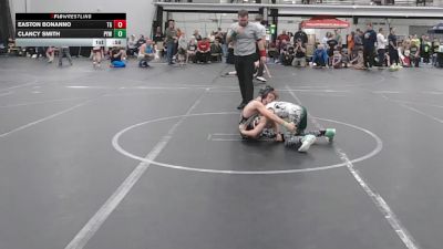 64 lbs Round 3 (4 Team) - Clancy Smith, Pennridge Youth Wrestling vs Easton Bonanno, Team Germantown