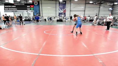 145 lbs Rr Rnd 3 - Hunter Lines, Brady Strong vs Reid Whitesell, Team RJN