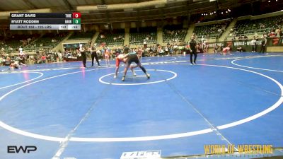 125 lbs Consi Of 4 - Grant Davis, Threestyle vs Ryatt Rodden, Harrah Little League Wrestling