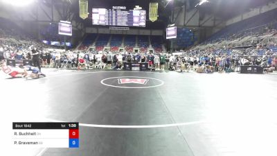 132 lbs Cons 32 #1 - Robert Buchheit, Ohio vs Parker Graveman, South Dakota