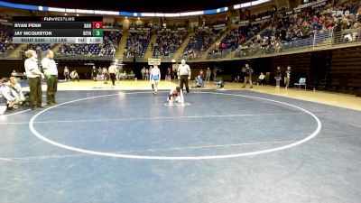 110 lbs Consy 2 - Ryan Penn, Saint Marys vs Jay McQuiston, Reynolds