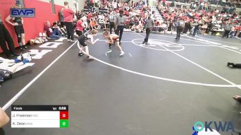 64 lbs Final - Jacob Freeman, Keystone Wrestling Club vs Kendall Dean, Morris Wrestling Association