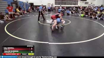 195 lbs Semifinal - Trevor Eldridge, Cheyenne East vs Cal Sidwell, Eaton
