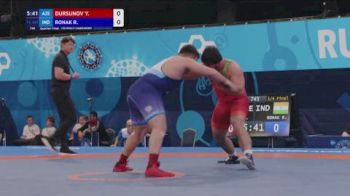 125 kg 1/4 Final - Yusif Dursunov, Azerbaijan vs Ronak Ronak, India