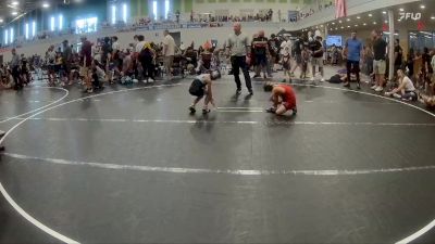 52 lbs Cons. Round 3 - Carter Brock, Bay County Elite Wrestling vs Nolan Moorman, Roundtree Wrestling Academy