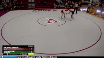 113 lbs Round 3 - Jack Bridenstine, Coon Rapids Mat Bandits Wrestling Club vs Aiden Mincey, Minnesota