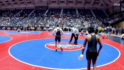 1A-150 lbs Champ. Round 1 - Case Hanley, Banks County vs Idris Muhammad, Northeast Magnet