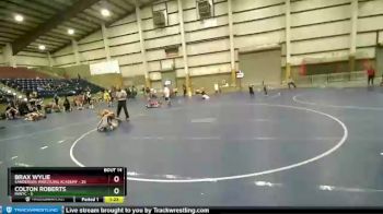 71 lbs Quarters & Wb (16 Team) - Colton Roberts, INWTC vs Brax Wylie, Sanderson Wrestling Academy