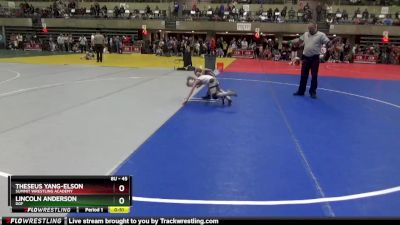 45 lbs Round 3 - Theseus Yang-Elson, Summit Wrestling Academy vs Lincoln Anderson, DGF