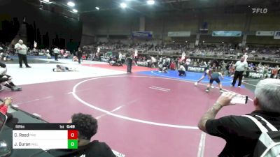 82 lbs Consi Of 4 - Cooper Reed, Pikes Peak Warriors vs Jaxyn Duran, Valley Bad Boys