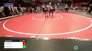 110 lbs Round Of 16 - Killian Dohn, Glenpool Warriors vs Jax Wilson, Broken Arrow Wrestling Club