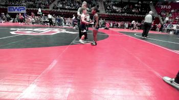 55 lbs Round Of 16 - Paxton Carr, Collinsville Cardinal Youth Wrestling vs Waylon Cooper, Sperry Wrestling Club