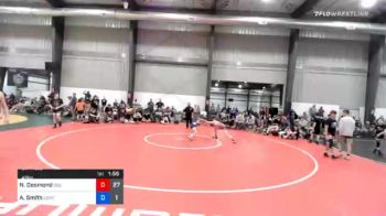 48 kg 5th Place - Nathan Desmond, Beca Gold vs Ayden Smith, Lost Boys Wrestling Club