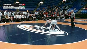 150 lbs Finals (8 Team) - Andrew Pellicci, New Lenox (Providence Catholic) vs Aiden Arnett, Elmhurst (IC Catholic)