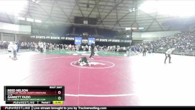 74 lbs Champ. Round 1 - Reed Nelson, Enumclaw Yellow Jackets Wrestling Club vs Garrett Fazio, Gig Harbor Grizzlies Wrestling Club