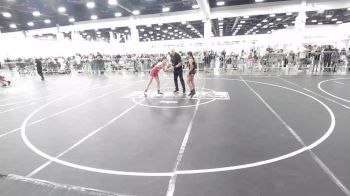 101 lbs Quarterfinal - Shadow Hardt, Dominate WC vs Iliyana Monteon, Madera Grapplers WC