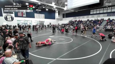130 lbs Quarterfinal - Sydney De Sena, Reign WC vs Savannah Belmonte, Vista High School