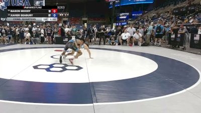 120 lbs Cons. Quarters - Mason Moody, Wisconsin vs Xavier Seabury, New York
